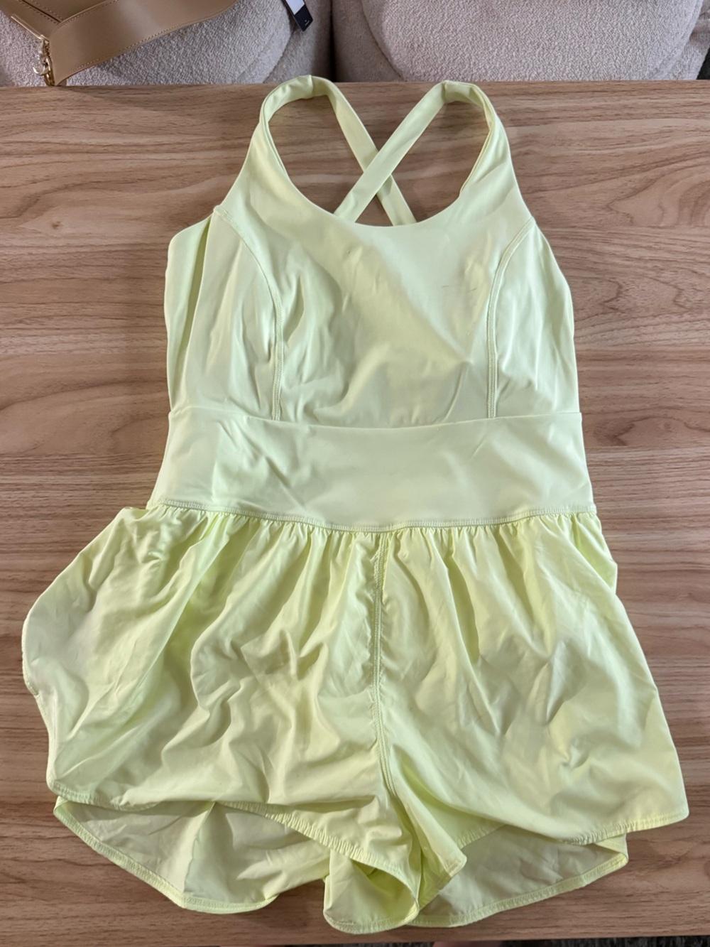 Avia Bright Yellow Active Dress